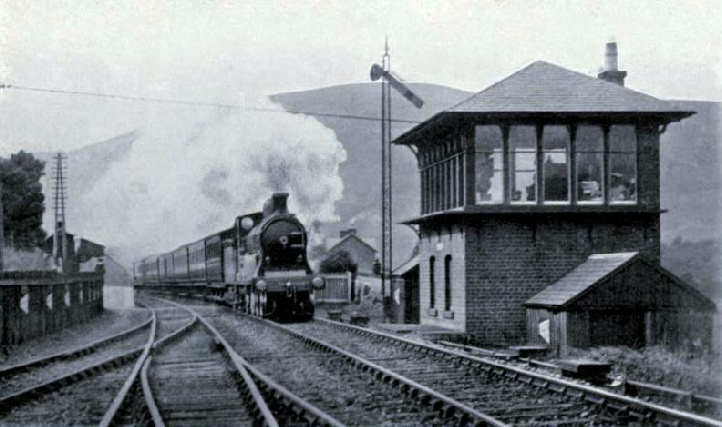 A West coast express, Caledonian Railway