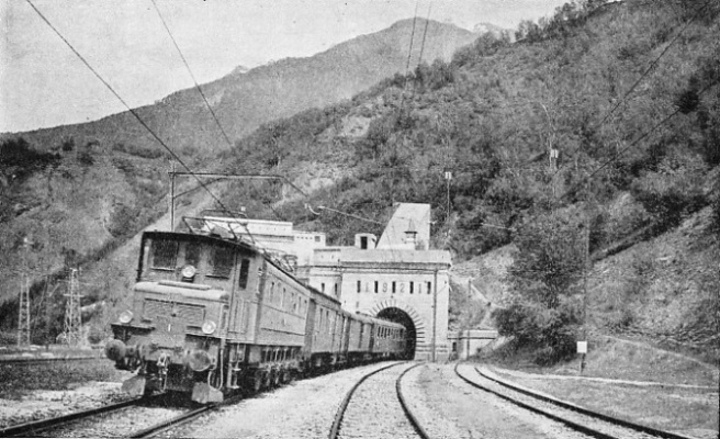 The North Portal of the Simplon Tunnel