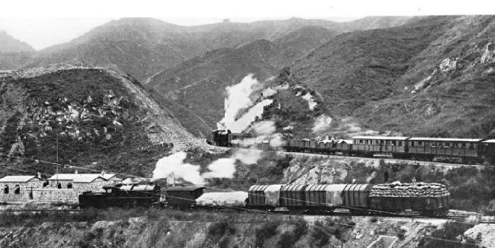 WORKING TRAFFIC OVER THE SUMMIT ZIGZAG IN THE NANKOW PASS