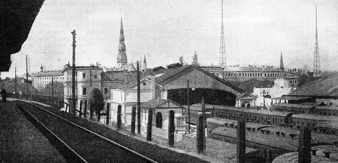 RIGA STATION, IN LATVIA, where there is a change of gauge