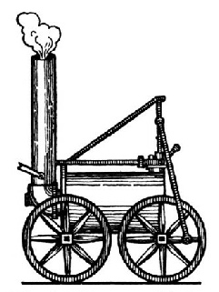 The first Passenger Engine  (1808)