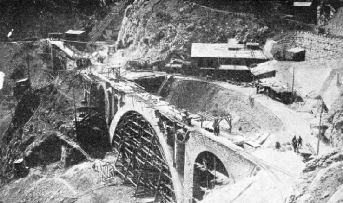 BRIDGING A GORGE in the Taurus Mountains