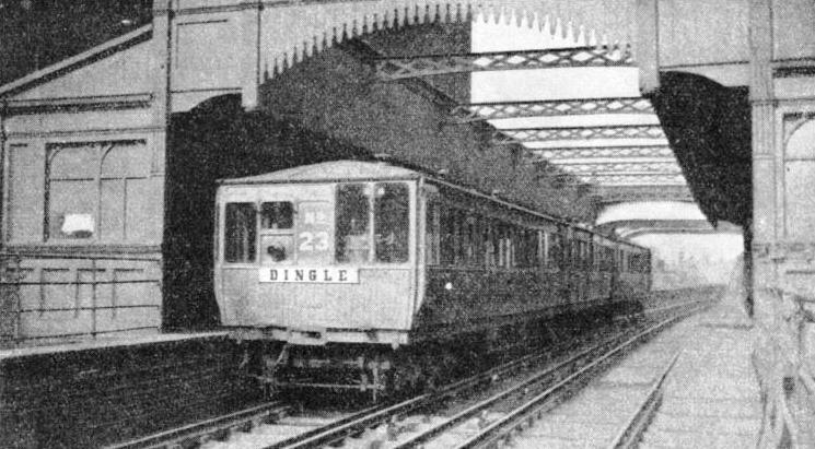 THE PIER HEAD STATION on the Liverpool Overhead Railway