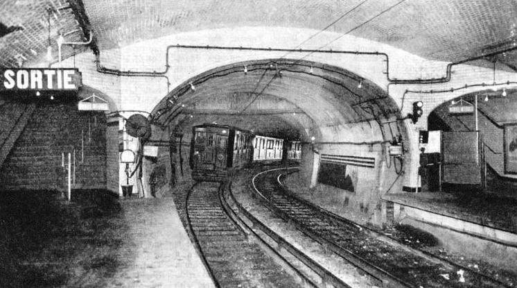 On the Paris Underground