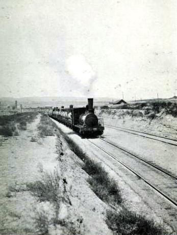 A TRAIN OF OIL-TANKS ON THE BAKU-BATOUM RAILWAY