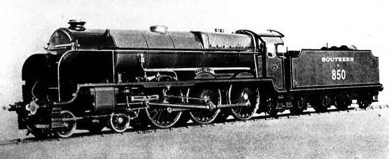 LORD NELSON, a Southern Railway 4-6-0 express locomotive