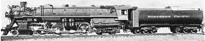 Northern Pacific 4-8-4 express passenger engine