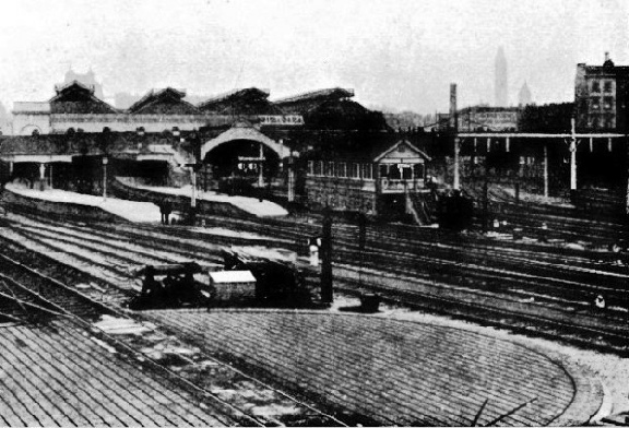 The 60 ft. Turntable at Victoria, London Brighton & South Coast Railway