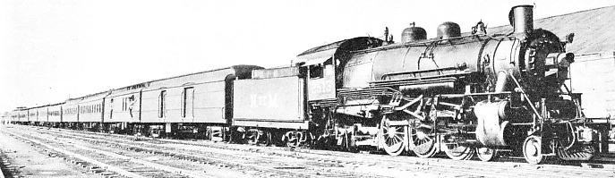 TRAIN No. 1. The through express from Mexico City to Laredo, Texas