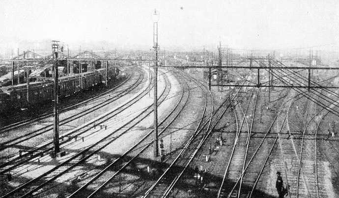 THE APPROACH TO TOKYO, the capital of the Japanese Empire and the headquarters of the railways