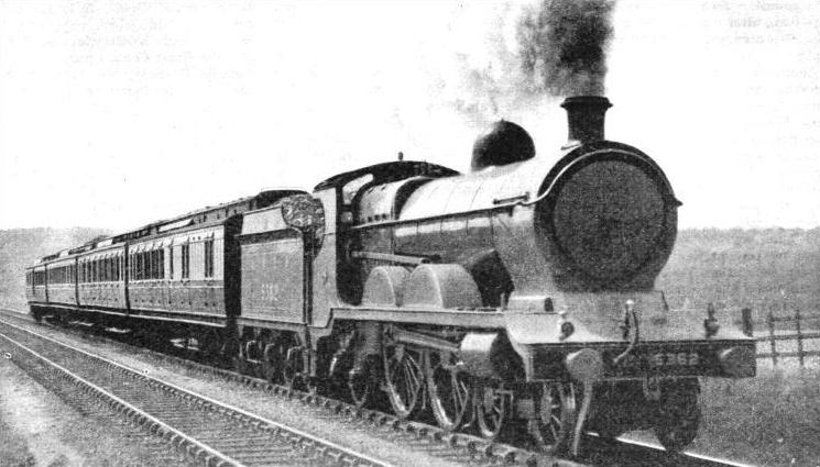 an Oxford-York through train at East Leake (Notts)