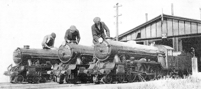 Preparing locomotives for the day’s work on the Romney, Hythe and Dymchurch Railway in Kent