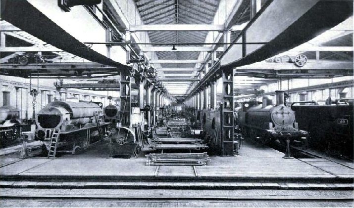 Crewe Works, London & North Western Railway