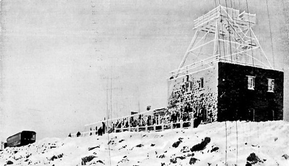 THE CREST OF PIKE’S PEAK Railway