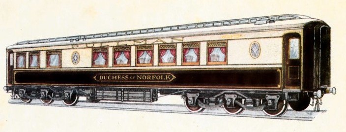 PULLMAN CAR DUCHESS OF NORFOLK, LONDON BRIGHTON & SOUTH COAST RAILWAY