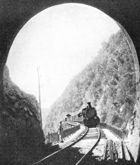 MOUNTAINOUS THESSALY was a formidable barrier to the railway engineers