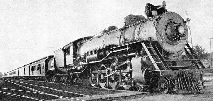 FOR 1,765 MILES CONTINUOUSLY 4-8-2 Engine No. 2517 hauled this “Silk Special” over the main line of the Great Northern Railroad from Seattle to St. Paul, in fifty hours