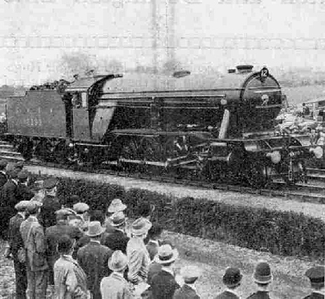LNER No 2393 2-8-2 Mikado at the Railway centenary celebrations