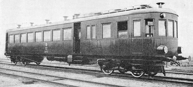 Diesel-driven rail-car used on local Estonian lines