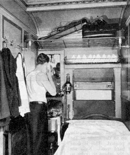 The latest type of Canadian National Railways Compartment Sleeping Car