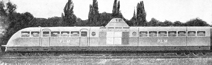 THE BUGATTI PETROL-DRIVEN TRAIN