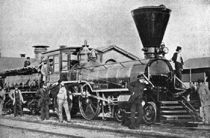 THE “TREVITHICK”, A FAMOUS FOUR WHEEL COUPLED FLYER OF ITS DAY