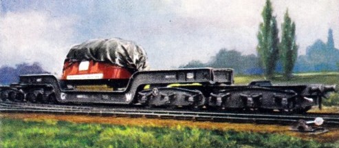 120 TON CROCODILE WAGON of the Great Western Railway