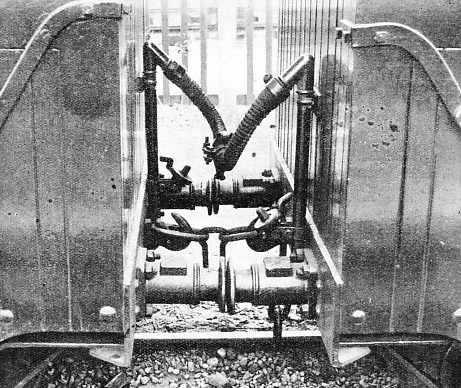 MINIATURE VACUUM BRAKES are fitted to the trains of the Romney, Hythe and Dymchurch Railway