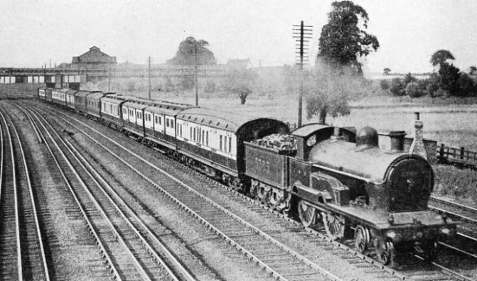 London and North Western Engine in the new L.M.S. Group Colours