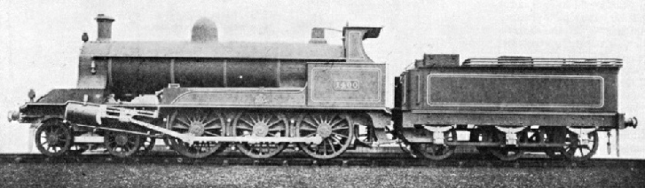 Webb's compound 4-6-0 goods locomotive