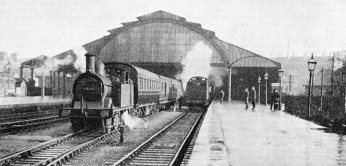 Bath Queen Square Station on the SDJR