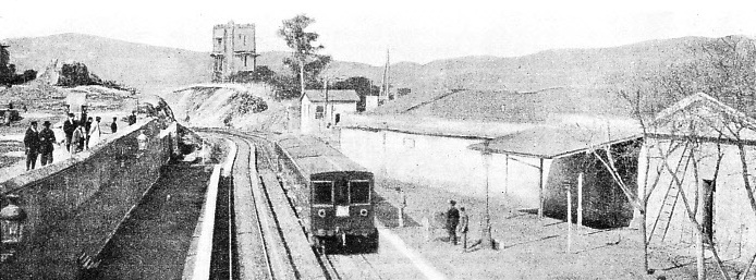Theseion, a suburban station on the Greek Electric Railway