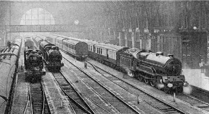 The Queen of Scots about to leave King’s Cross