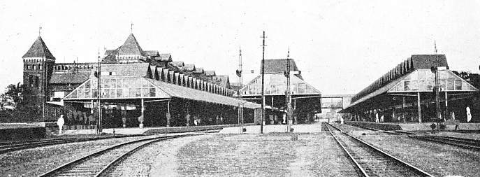 THE MAIN STATION AT RANGOON, Phayre Street THE MAIN STATION AT RANGOON, Phayre Street