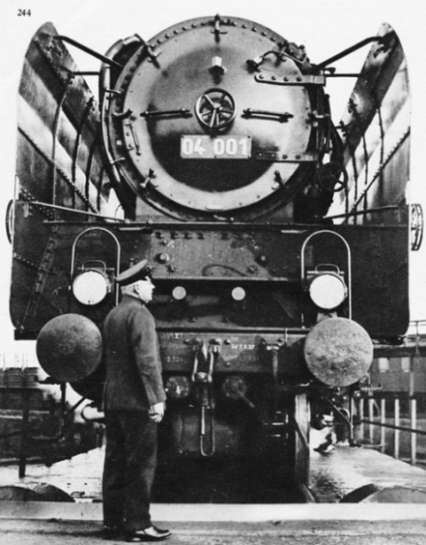 GIANT GERMAN LOCOMOTIVE