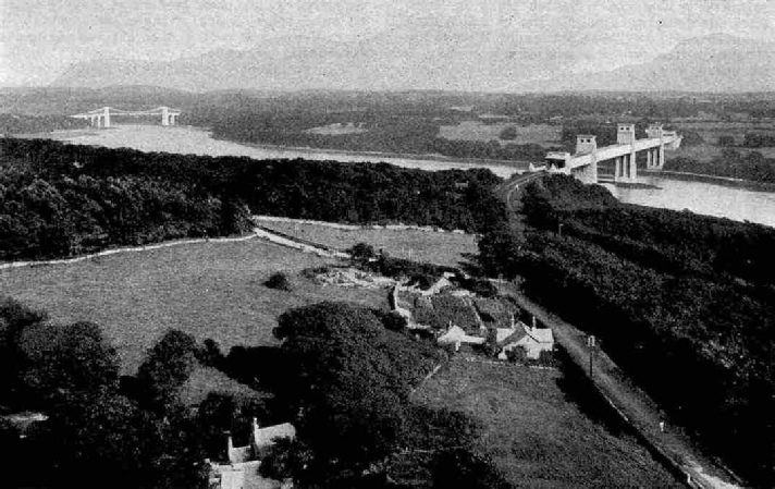 View of the Menai Straits from the Anglesey side