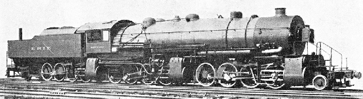 THE FAMOUS TRIPLEX “MALLET”, “Matt H. Shay”, of the Erie Railroad, USA