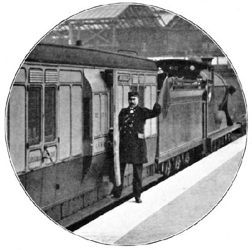 A guard of the London & South Western Railway